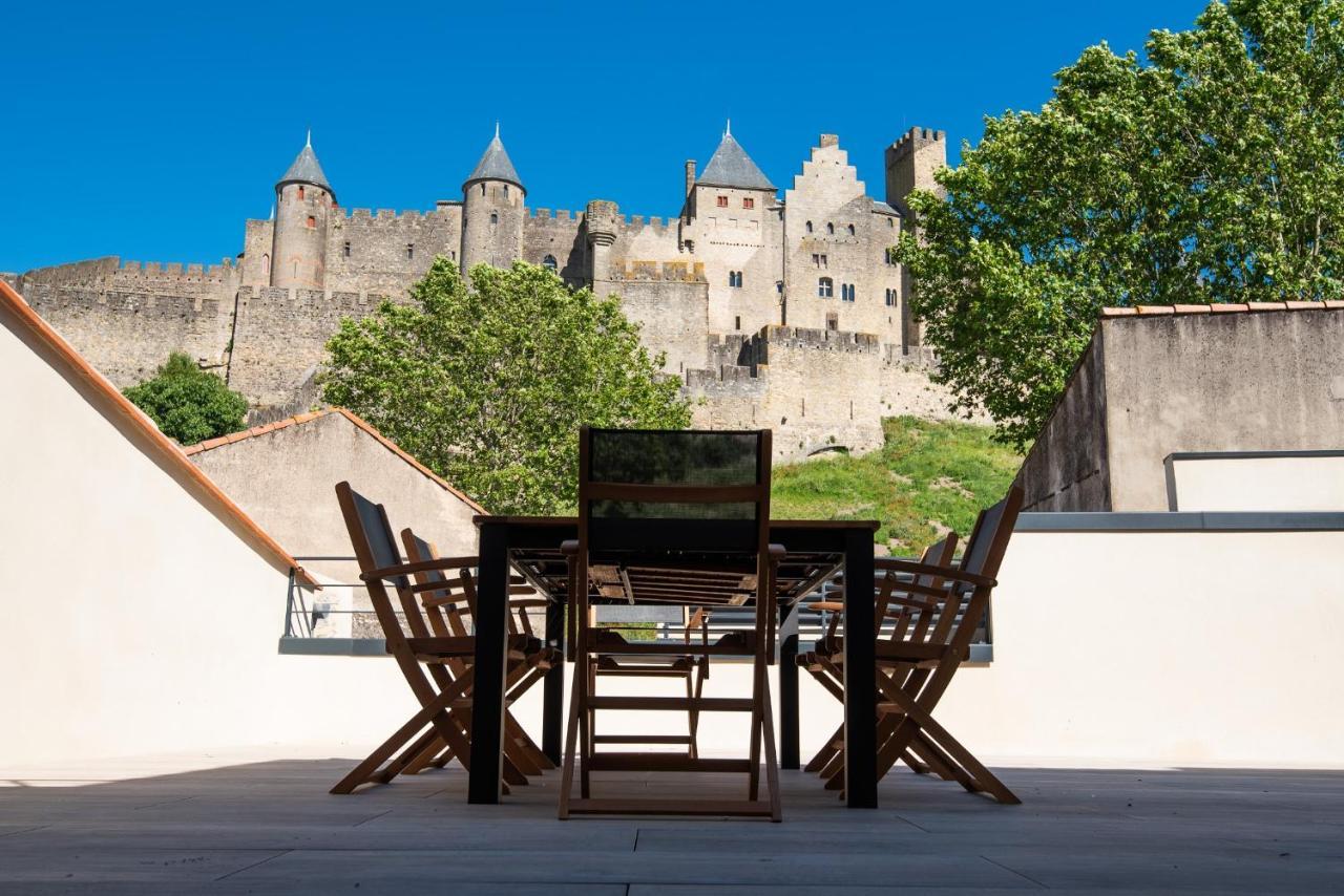 La Terrasse De La Tour Pinte. Διαμέρισμα Καρκασόν Εξωτερικό φωτογραφία