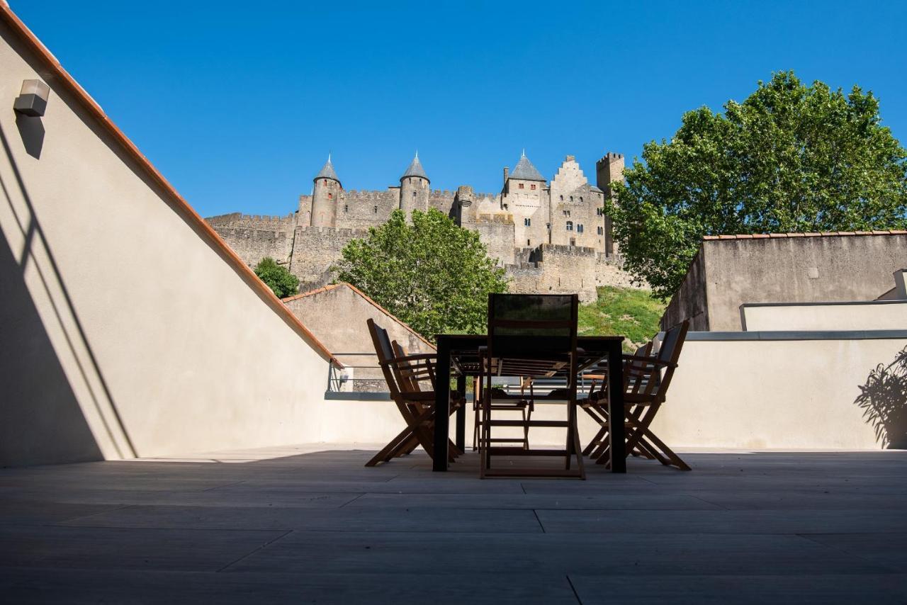 La Terrasse De La Tour Pinte. Διαμέρισμα Καρκασόν Εξωτερικό φωτογραφία